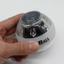 Качество Мощность взрывной Training gyroscrope Force Бал гироскопа запястье руки мячик для упражнений руки Spinner с светодио дный Скорость метр