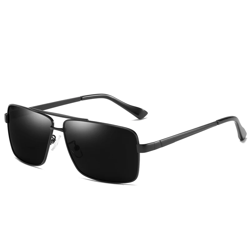 Мужские солнцезащитные очки в стиле ретро, Поляризованные, мужские солнцезащитные очки, классические, для вождения, с зеркальными линзами, oculos de sol masculino - Цвет линз: 1