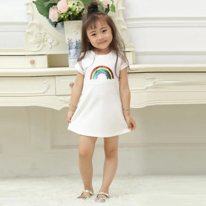 mother daughter rainbow dress