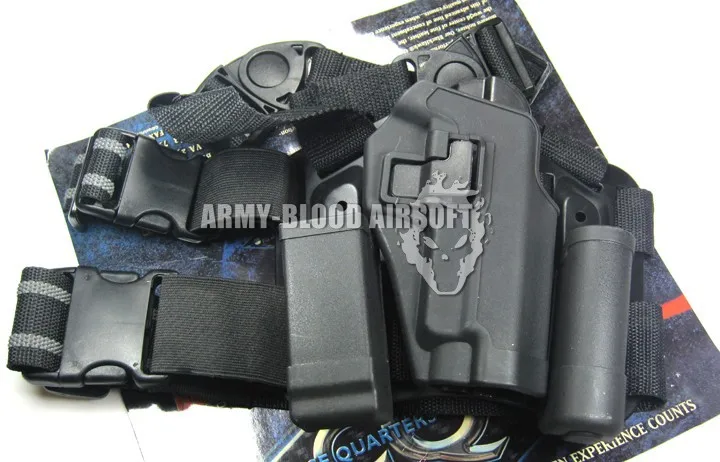 BK P226 CQC Кобура для ног всей костюм для M9 M1911 GLOCK P226 серии(BK) P226 M9 серии GLOCK M1911(DE - Цвет: BK P226