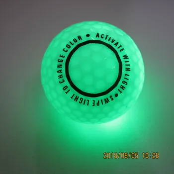 

6/pack Light Activated 6 Color changable LED Golf Balls