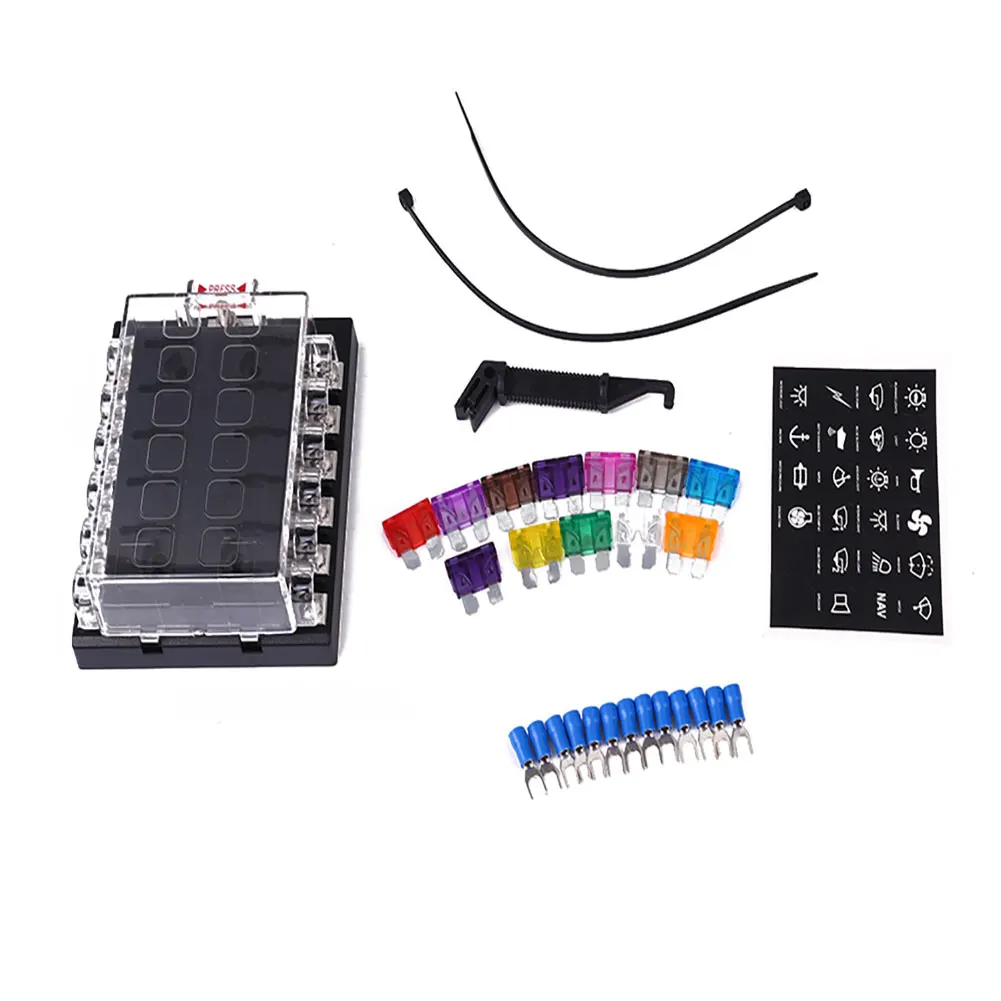 Vehemo Fuse Box Terminals Circuit Automobile Auto ATO Blade Case Safety Protection-in Fuses from Automobiles & Motorcycles on Aliexpress.com | Alibaba Group