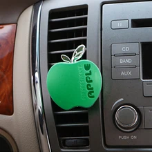 Авто Air Vent Формы Яблока Апельсин Лимон Яблоко Клубника Лаванда Оригинальный Аромат Автомобильный Освежитель Воздуха Парфюмерия # HP