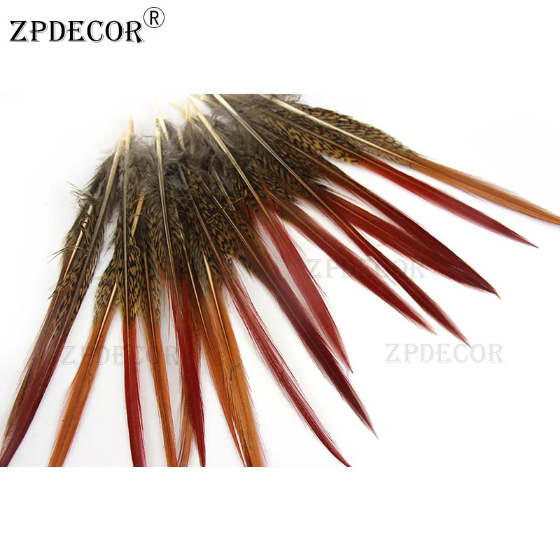 ZPDECOR 6-8 дюймов 15-20 см апельсиновые наконечники дамские фазаньи | Дом и сад