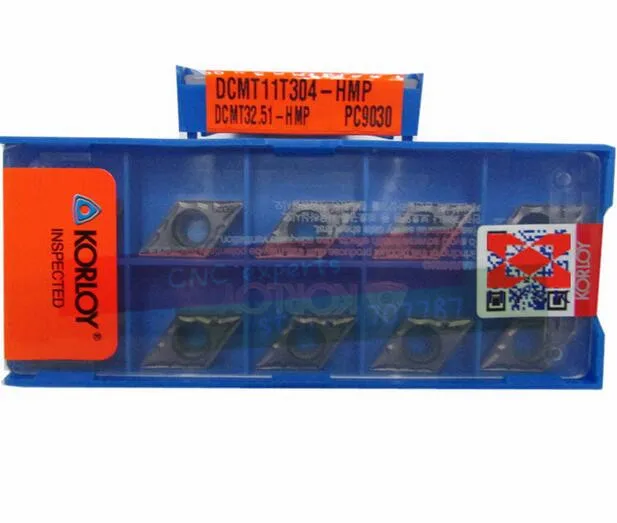 10pcs TCMT110204-HMP PC9030 CNC Carbide Inserts for Lathe Cutting inserts