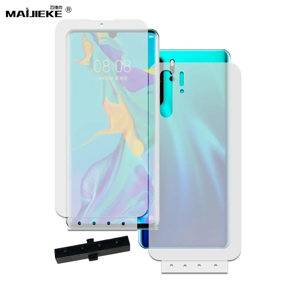 

10D Front & Back Soft HD Film For Huawei Nova 5 5i Pro 3 3i 4 4e Hydrogel Full Cover Nova Gel Screen Protector (Not Glass)