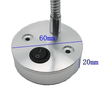 12v car interior gooseneck led reading light