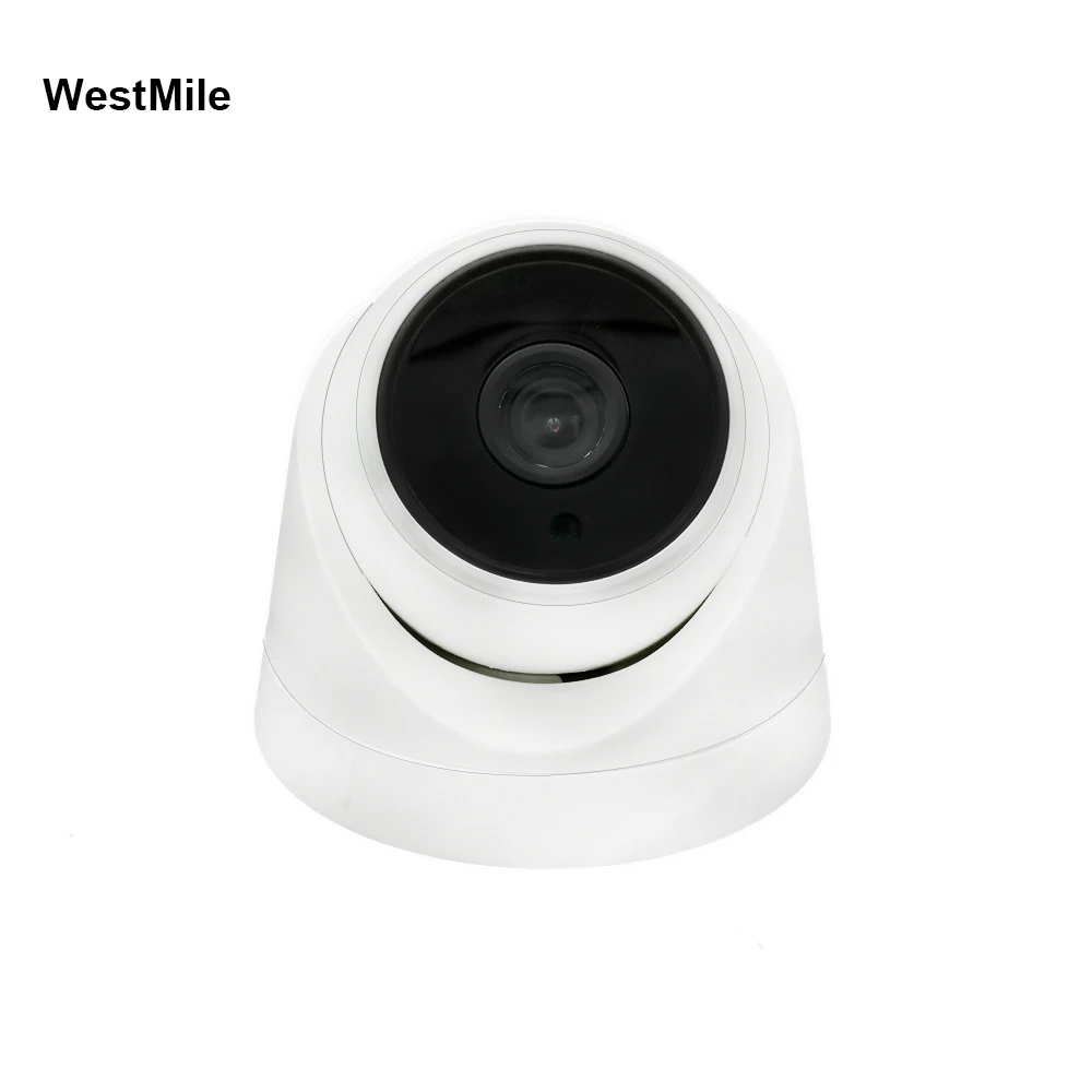 WestMile H.265 4.0MP IP камера POE аудио Onvif P2P сеть Крытый купол ночного видения XMEye 36 шт. 940nm