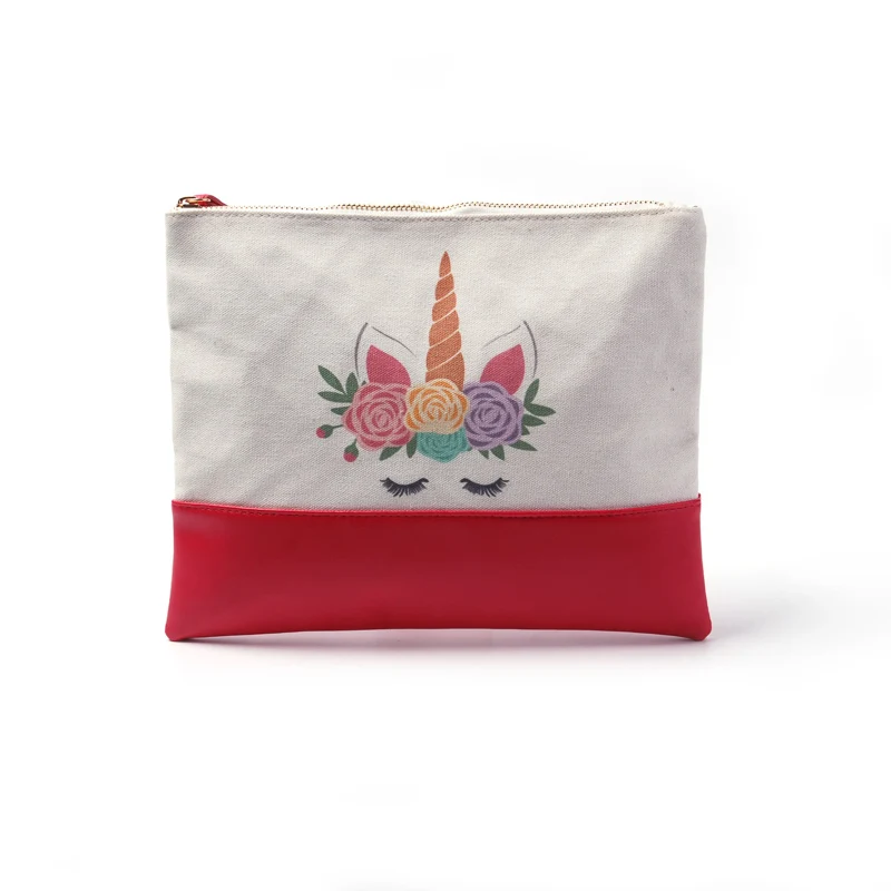 www.bagssaleusa.com/product-category/twist-bag/ : Buy Wholesale Unicorn Canvas Joint PU Cosmetic Bag Unocorn Make Up Bag For ...