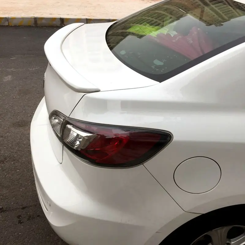 Неокрашенный задний спойлер из АБС пластика для Mazda 3 4 Двери Седан 2011 2012 2013 2014 2015