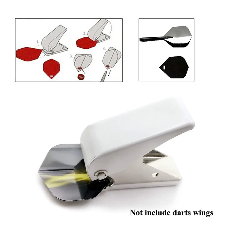 New Dart Wing Punch Tool Professional Darts Flight Hole Puncher Metal Ring Accessory Hot