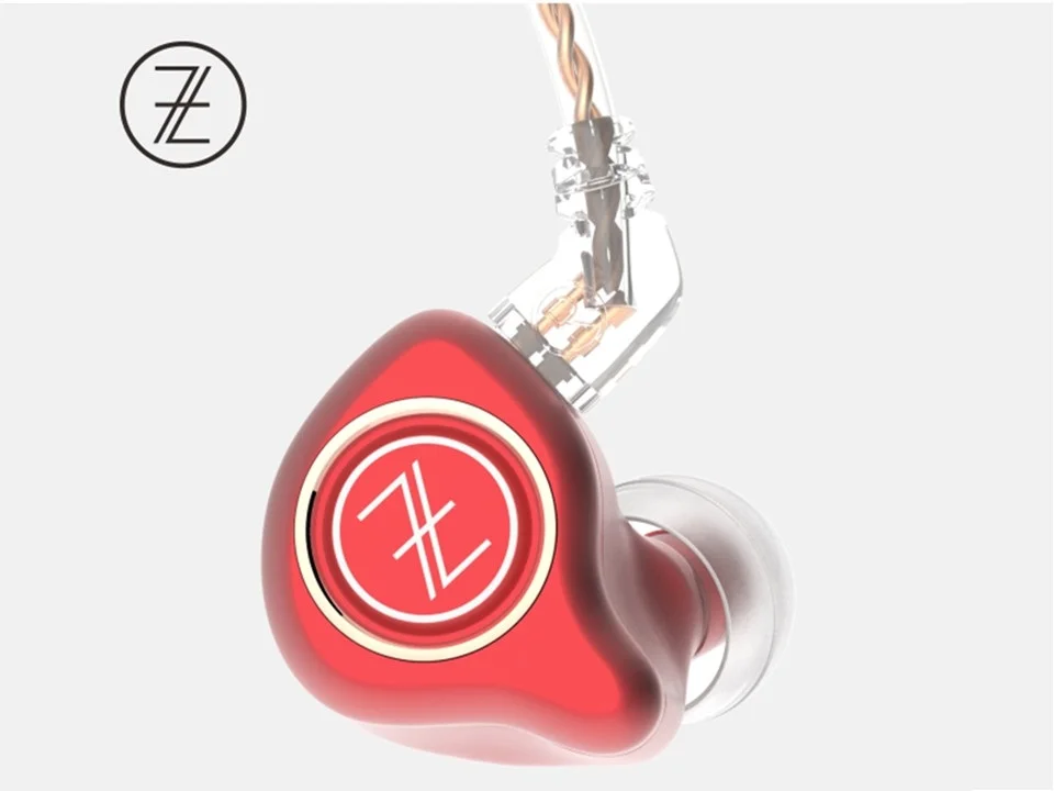 TFZ KING PRO HiFi аудиофилов 2-контактный 0,78 мм съемные наушники плотно прилегающие к уху, IEMS - Цвет: 003 Red