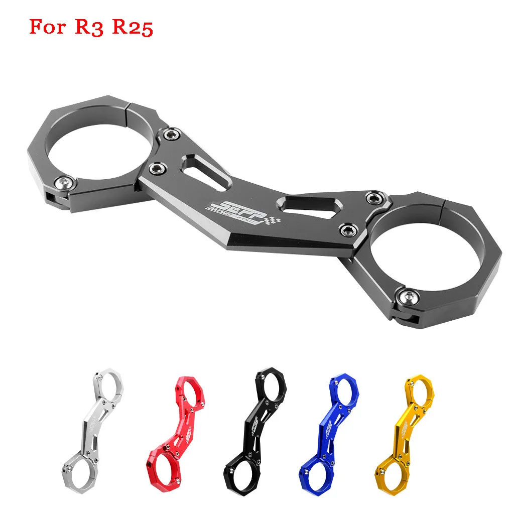 

Motorcycle Accessories Front Fork Support Aluminum Alloy Shock Absorber Balance Brace Front Fork Bracket For Yamaha