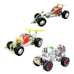 Головоломка 3D автомобиль меаллическая Сборка игрушки Дети DIY строительные блоки, игрушки развивающие Дети подарок развитие интеллекта