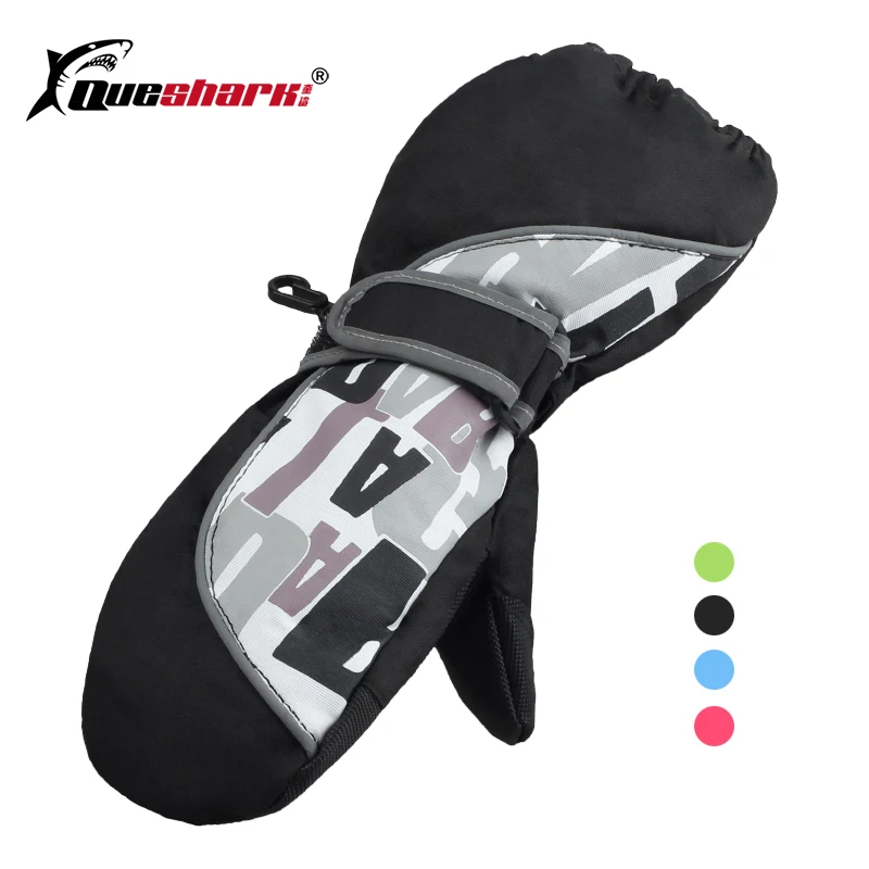 

Children Winter Warm Ski Gloves Sports Waterproof Windproof Non-slip Snow Mittens Snowboarding Skiing Gloves for Boys Girls Kids