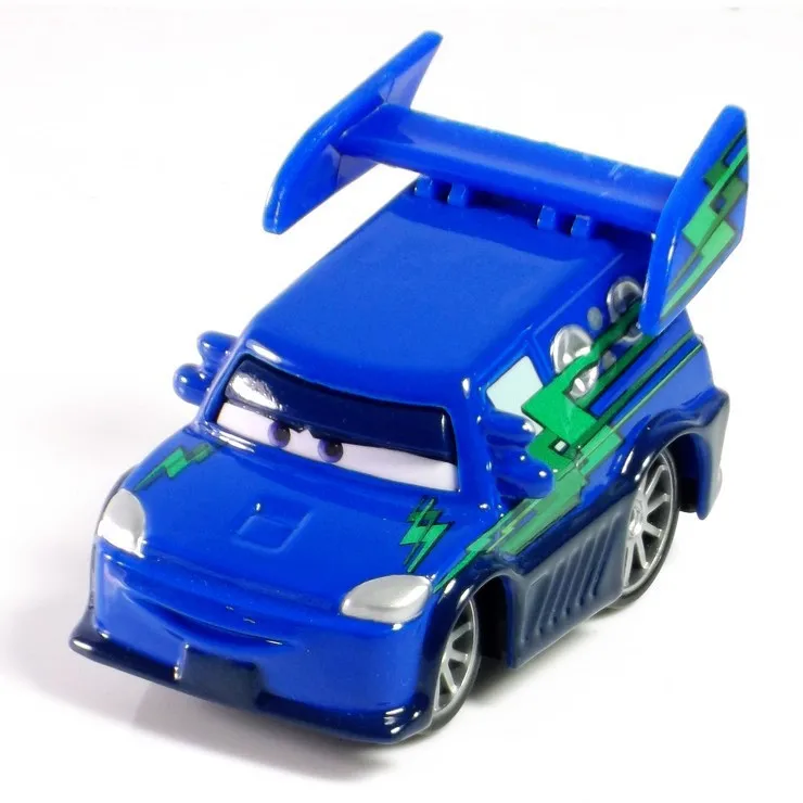 Pixar Cars 2 100 original DJ cute with flames 155 scale die cast