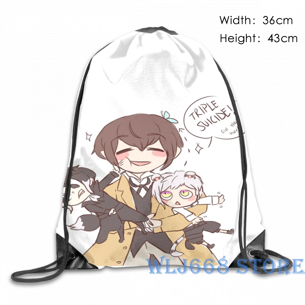 Забавные сумки через плечо с графическим принтом женский рюкзак Bungou для бешеных