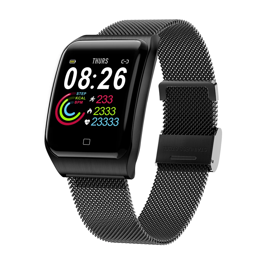 

Smart Watch IP68 Waterproof Heart Rate Monitor Blood Pressure Fitness Tracker Wristwatch Smart Band Sport Watch For Android IOS