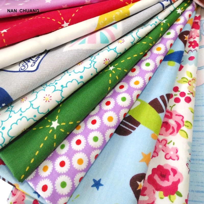 15 шт. хлопковая ткань Nanchuang для лоскутных изделий 20 х24 см|cotton fabric patchwork|fabric patchworkcloth