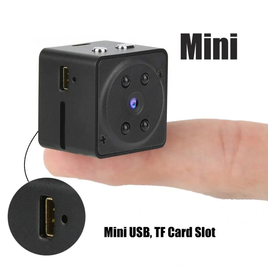

Mini 1080P 4:3 30FPS HD Camera Digital DVR with Magnet for Wall Desk Bookshelf