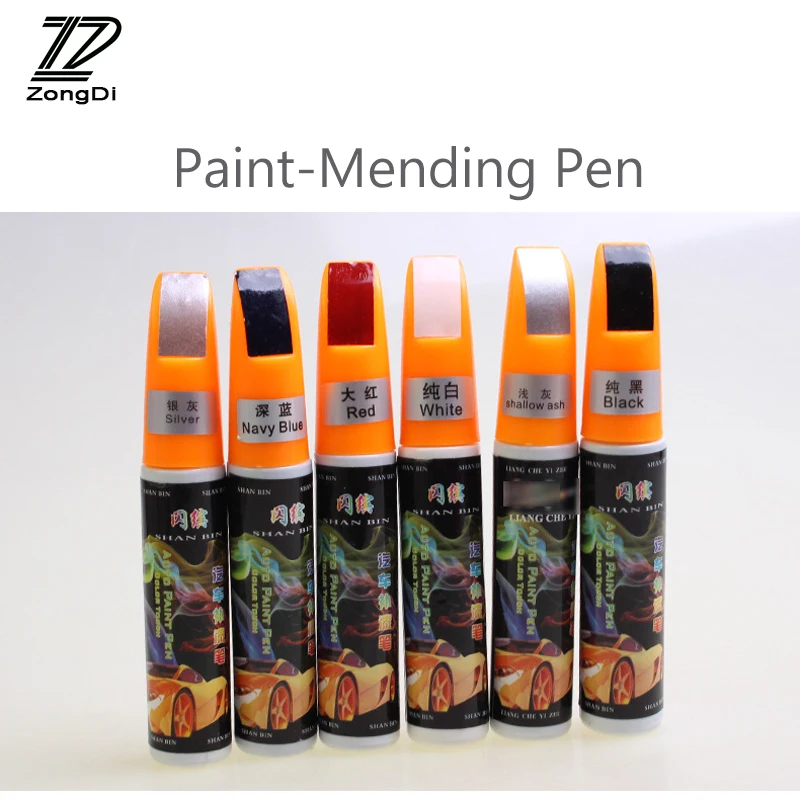 

ZD 1X Car Paint repair Pen Cover scratches For Audi a3 a4 b6 a6 c5 Mitsubishi lancer outlander Hyundai solaris i30 accessories