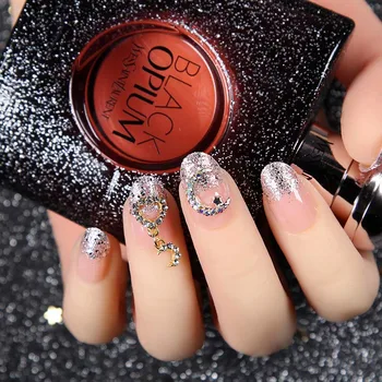 

24pcs/box Patches Pre Design Fake Nail press on Finished Summer Glitter Sequins Nude Pink wearable full cover fake nail tips