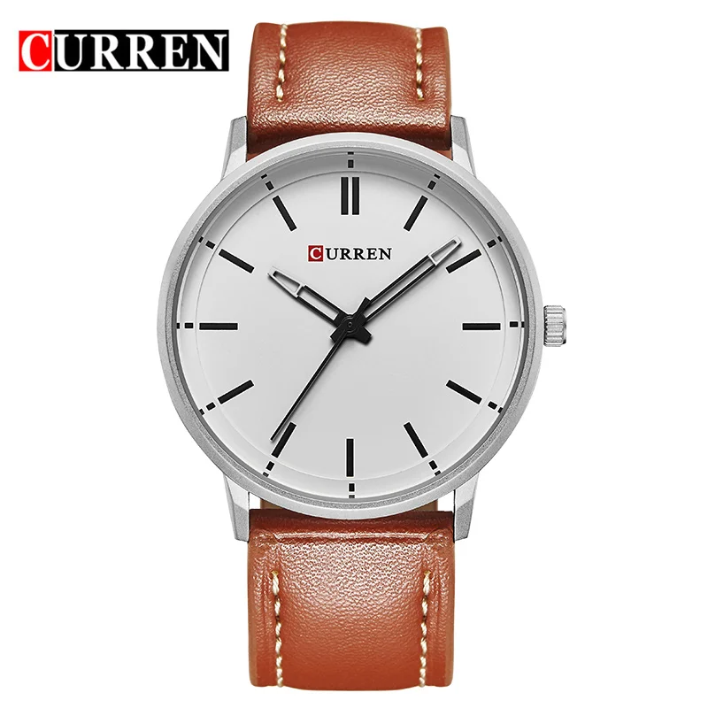 Часы CURREN Мужские деловые Роскошные кожаные наручные подарок|gift business|gift giftsgifts male |