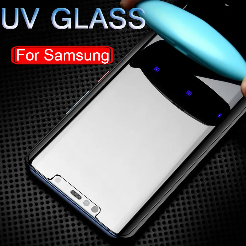 

10D UV Nano Liquid Screen Protector For Samsung Galaxy S10E S10 Plus Glass For Galaxy S6edge S9 S8 S7 Plus Note 8 9 Glass Film
