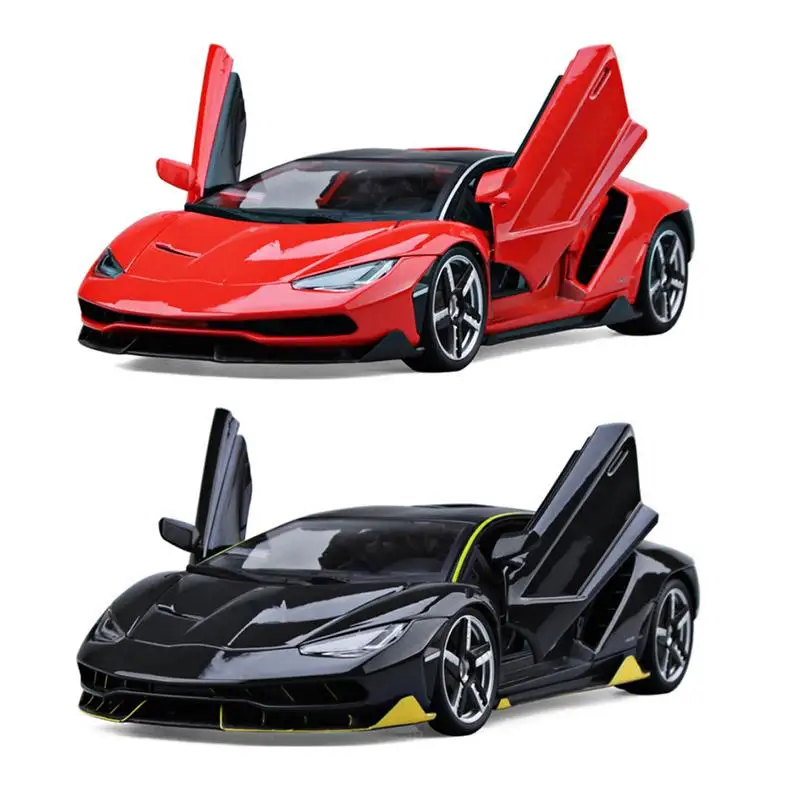 

Cool Lamborghini LP770-4 Sports Car Model 1:18 Simulated Alloy Car Toy Home Decoration