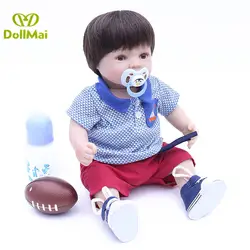 Reborn baby boy Куклы 40 см реалистичные силиконовые reborn baby куклы новорожденный ребенок живой кукла для детей подарок реалистичные куклы-младенцы