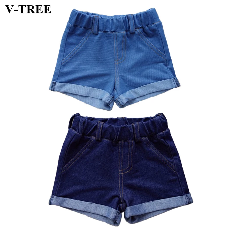 V TREE Children's Denim Shorts For Boys Girls Jean Short Baby Summer