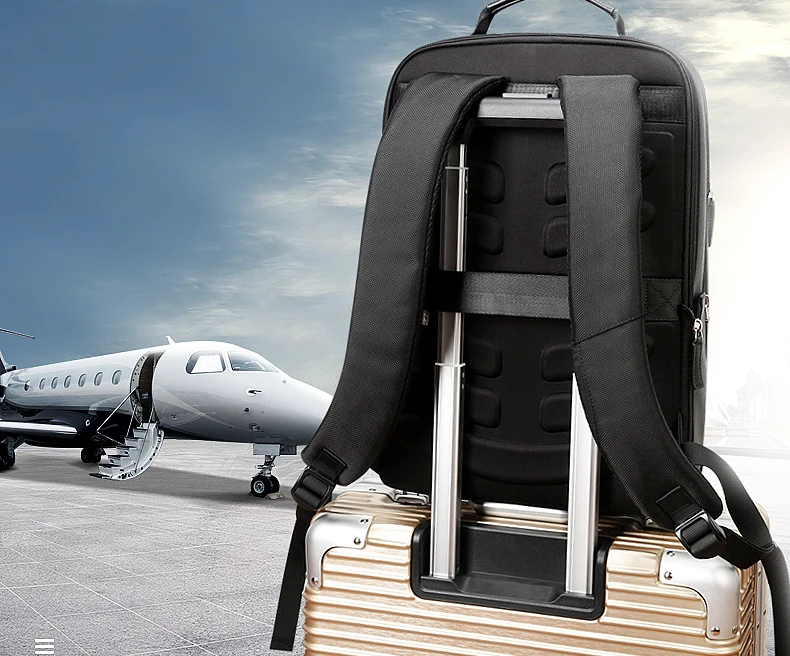 BOPAI Detachable 2 in 1 Backpack USB External Charge Laptop Backpack Shoulders Anti-theft Backpack Waterproof Backpack for Men BOPAI Detachable 2 in 1 Backpack USB External Charge Laptop Backpack Shoulders Anti-theft Backpack Waterproof Backpack for Men