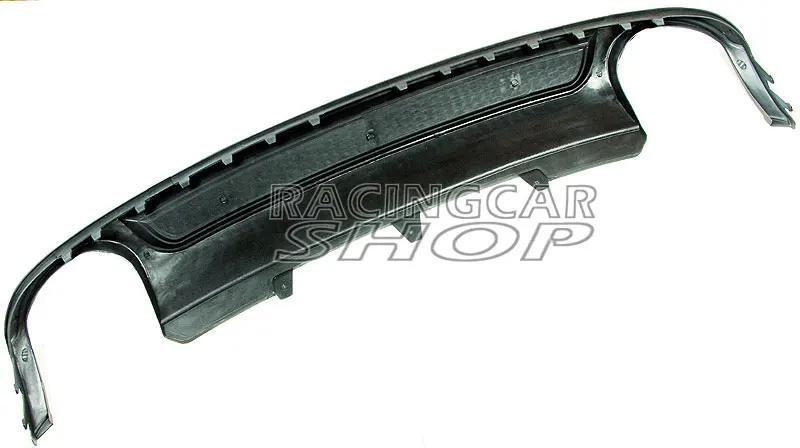 Sport Style High Quality PU Rear Lip Diffuser Fit For Audi A4 B8 Non-Sline Bumper 2008-2012