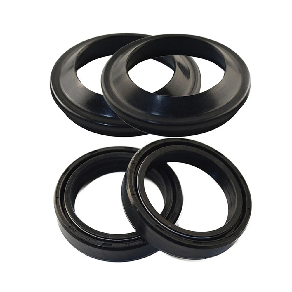 

4pcs/1 Set Front Fork Damper Shock Absorber Accessories Anti Dust and Oil Seal for Motorcycles