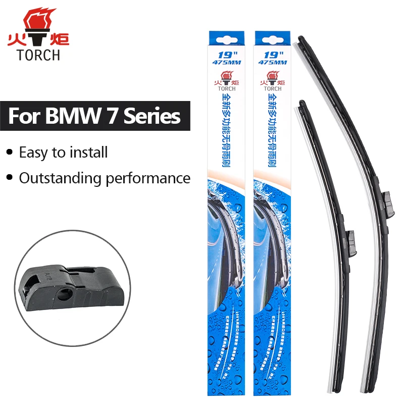 TORCH Wiper Blades for BMW 7 Series E65 E66 E67 E68 F01 F02 F03 F04