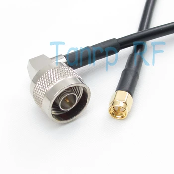 

Freeshipping! 6FEET N male plug Right Angle 90 degree to SMA male plug RF Pigtail coaxial jumper cable 200CM RG58 Wholesale