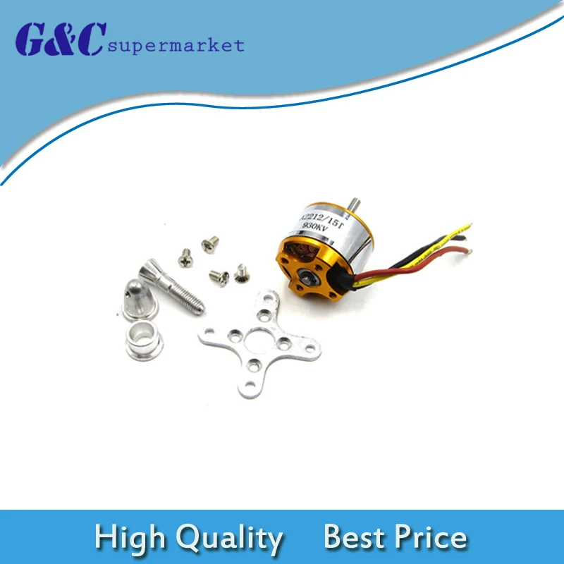 

Brushless ESC 30A A2212 930KV Outrunner Motor 15T Speed Controller RC Aircraft