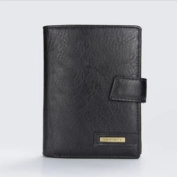 

OCEAN BLUEVIN Stylish High Quality Wallet New Wallet Men's Short Three-Fold Passport Holder Multi-Function Vertical Wallet