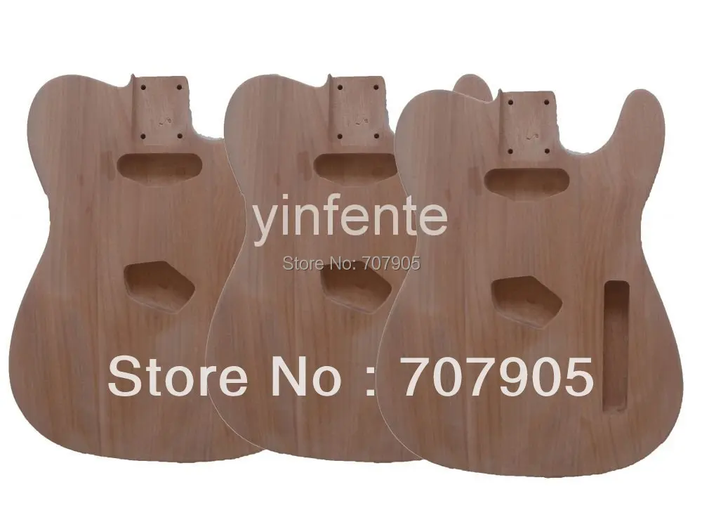 

3 pcs New High Quality Unfinished electric guitar body Mahogany body model