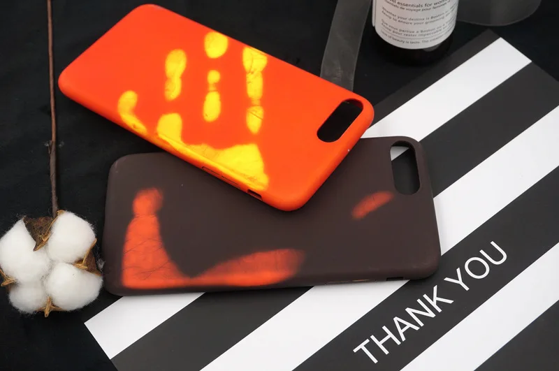 2017 New PC Thermal Sensor Heat sensitive color changing mobile phone cover case For iPhone 6 7 6s plus cases capa for apple 7 (14)