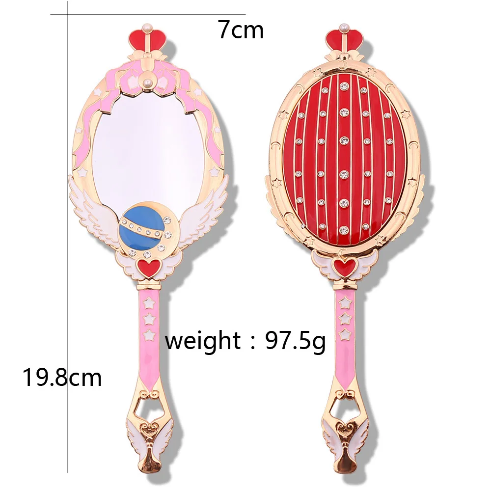 

Anime Sailor Moon Tsukino Usagi Wands Cosmetic Mirror Magic Mirror Handheld Mirrors Cosplay Accessories Prop Costume Gift