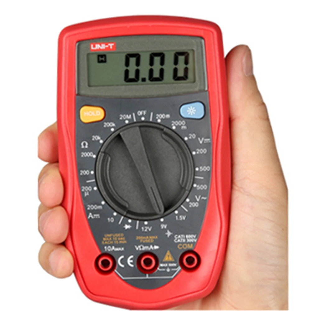 

UNI-T UT33C Digital Multimeters Professional Handheld DC AC Current Voltage LCR Meter Tester Ammeter Voltmeter Multitester