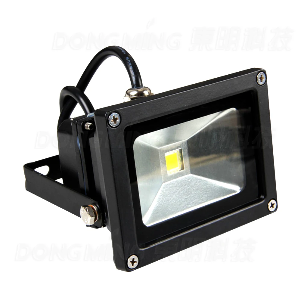 Us 207 29 5 Off 10w Led Floodlight Outdoor Lighting Black Shape Rgb Spotlight Waterproof Ip65 Dc12v In Floodlights From Lights
