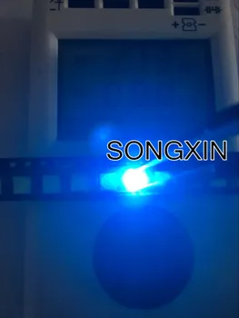 

500PCS 5050 ice blue smd led Plcc-6 smd 5050 sky blue led ice blue water clear blue diode led 5.0*5.0mm chip-3