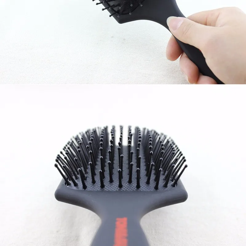 Новинка T& G Air Hair Paddle щетка для волос TG-02 в черном цвете, хорошее качество, здоровая весло Подушка Расческа для кожи головы сообщение