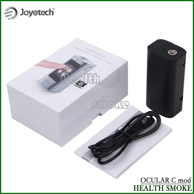 

Original Joyetech Touchscreen Electronic Cigarettes Ocular C 150W Box Mod Vape Powred byDual 18650 touchscreen electronic hookah