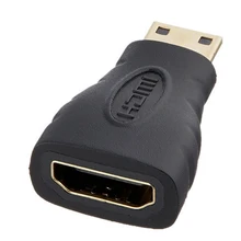 HDMI Тип C штекер HDMI тип A гнездовой разъем позолоченный 1080P адаптер соединитель Адаптер Mini HDMI Тип C штекер HDMI 1080P