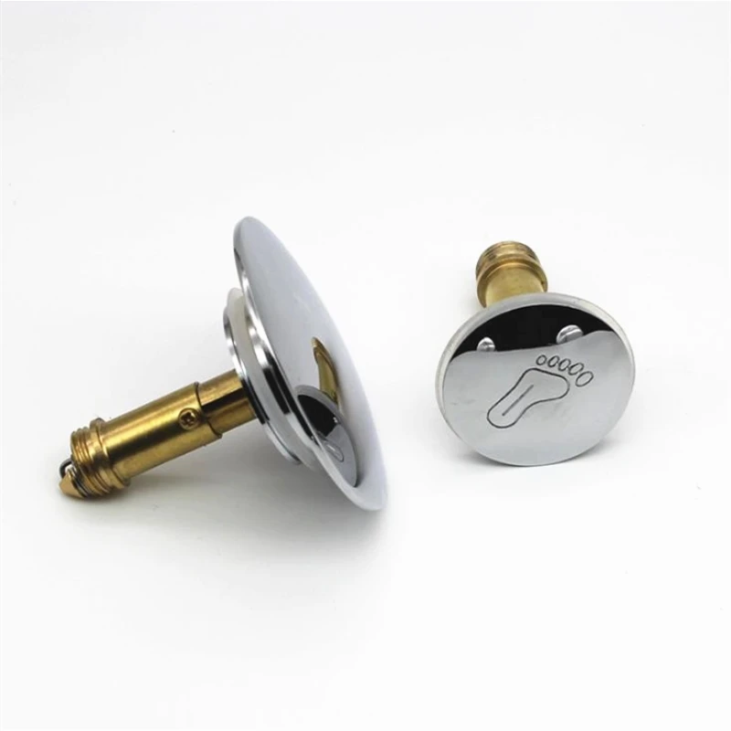 Floor Drain Fittings 1pc Brass Bathtub Shower Room Bounce Plug Bouncing Core Basin Bouncing Pop-up
