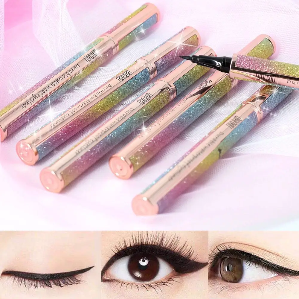 

Qianxiu Waterproof Eyeliner Shiny Liquid Long Lasting Eyeliner Makeup Cosmetics