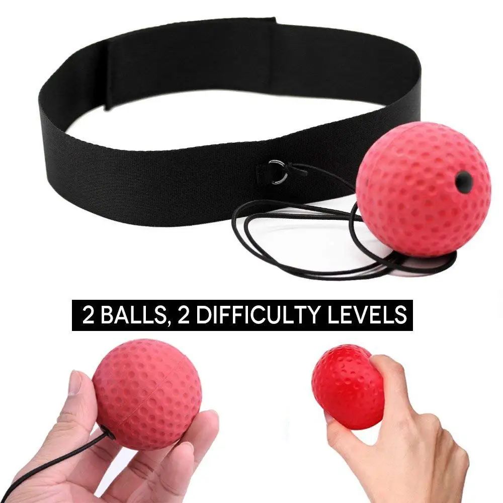 

Top quality Fighting Ball Boxing Equipment Head Band for Reflex Speed Training Boxing Punch Muay Thai Exercise Pelota de boxeo